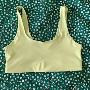 Girlfriend Collective Scoop Bralette in Seedling, small